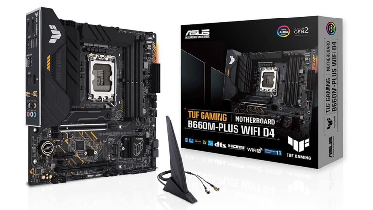 ASUS TUF GAMING B660M-PLUS WIFI D4, performance, connectivity and durability